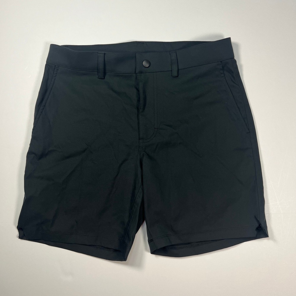 Outdoor Voices Techtwill Birdie 7" Short Men's Small Black Flat Front Golf Chino